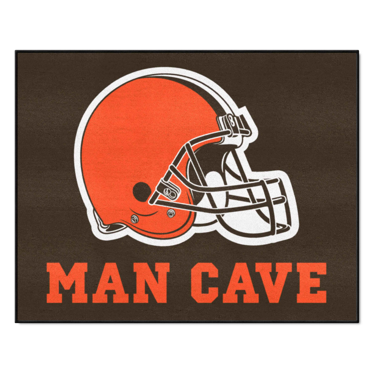 Cleveland Browns Man Cave All-Star Rug - 34 in. x 42.5 in. - Cleveland Browns