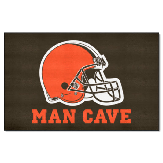 Cleveland Browns Man Cave Ulti-Mat Rug - 5ft. x 8ft.