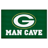 Green Bay Packers Man Cave Ulti-Mat Rug - 5ft. x 8ft. - Green Bay Packers