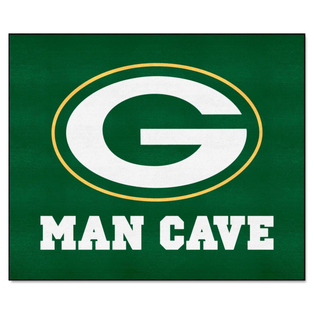 Green Bay Packers Man Cave Tailgater Rug - 5ft. x 6ft. - Green Bay Packers