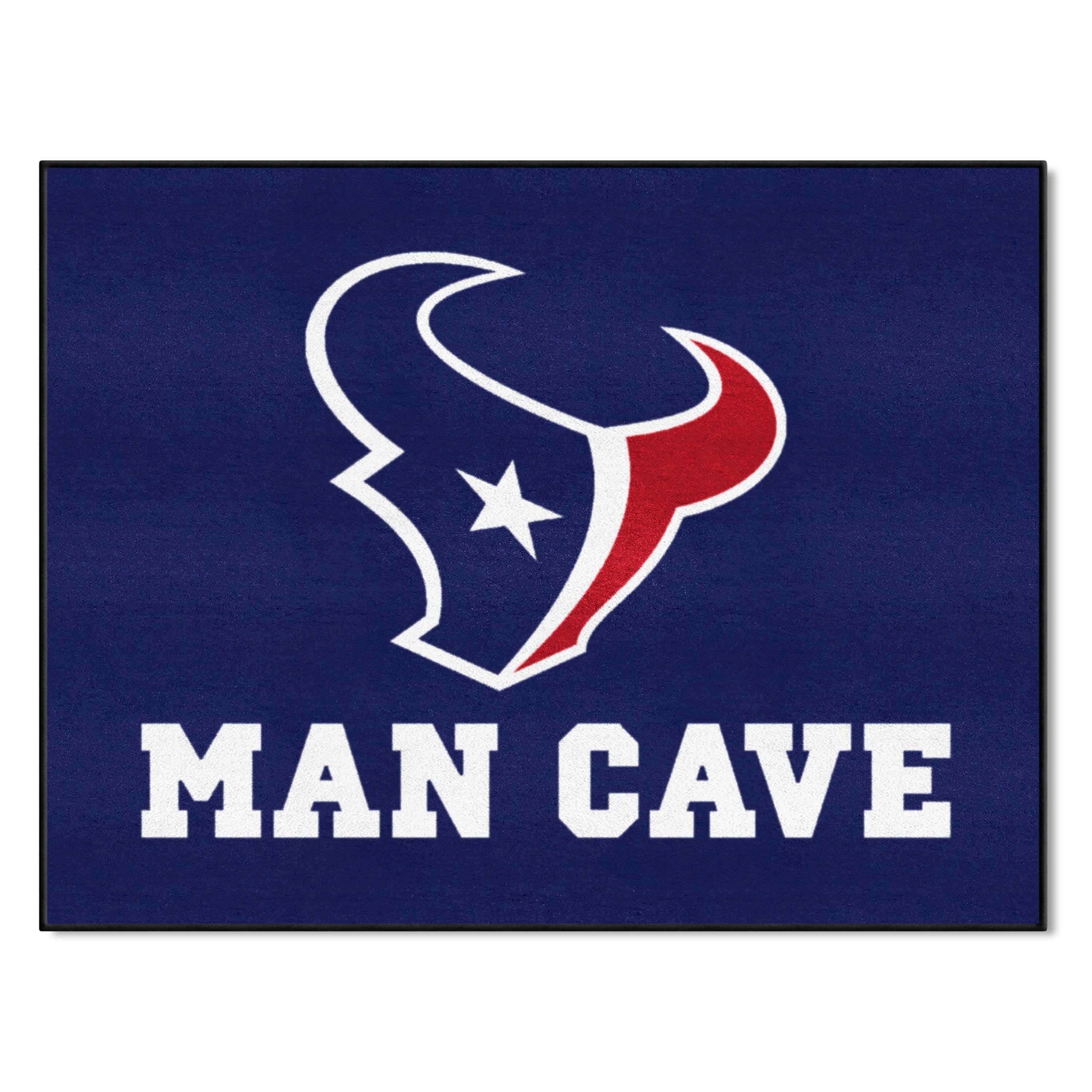 Houston Texans Man Cave All-Star Rug - 34 in. x 42.5 in. - Houston Texans