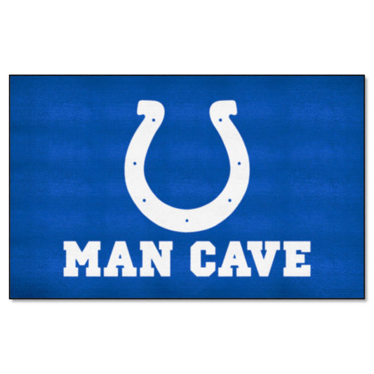 Indianapolis Colts Man Cave Ulti-Mat Rug - 5ft. x 8ft.