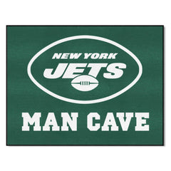 New York Jets Man Cave All-Star Rug - 34 in. x 42.5 in.