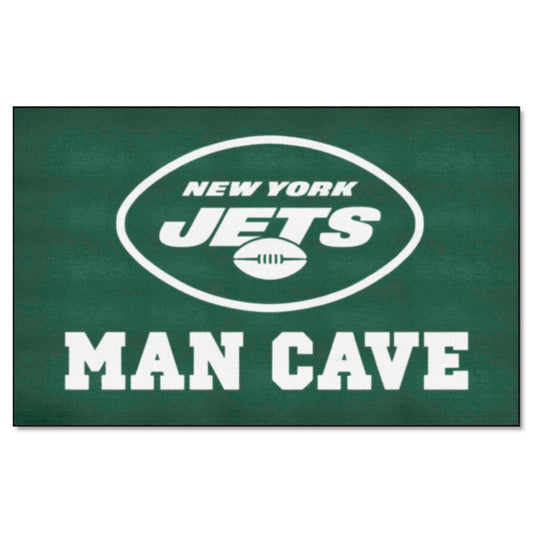 New York Jets Man Cave Ulti-Mat Rug - 5ft. x 8ft.