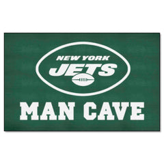 New York Jets Man Cave Ulti-Mat Rug - 5ft. x 8ft. - New York Jets