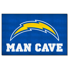 Los Angeles Chargers Man Cave Ulti-Mat Rug - 5ft. x 8ft.