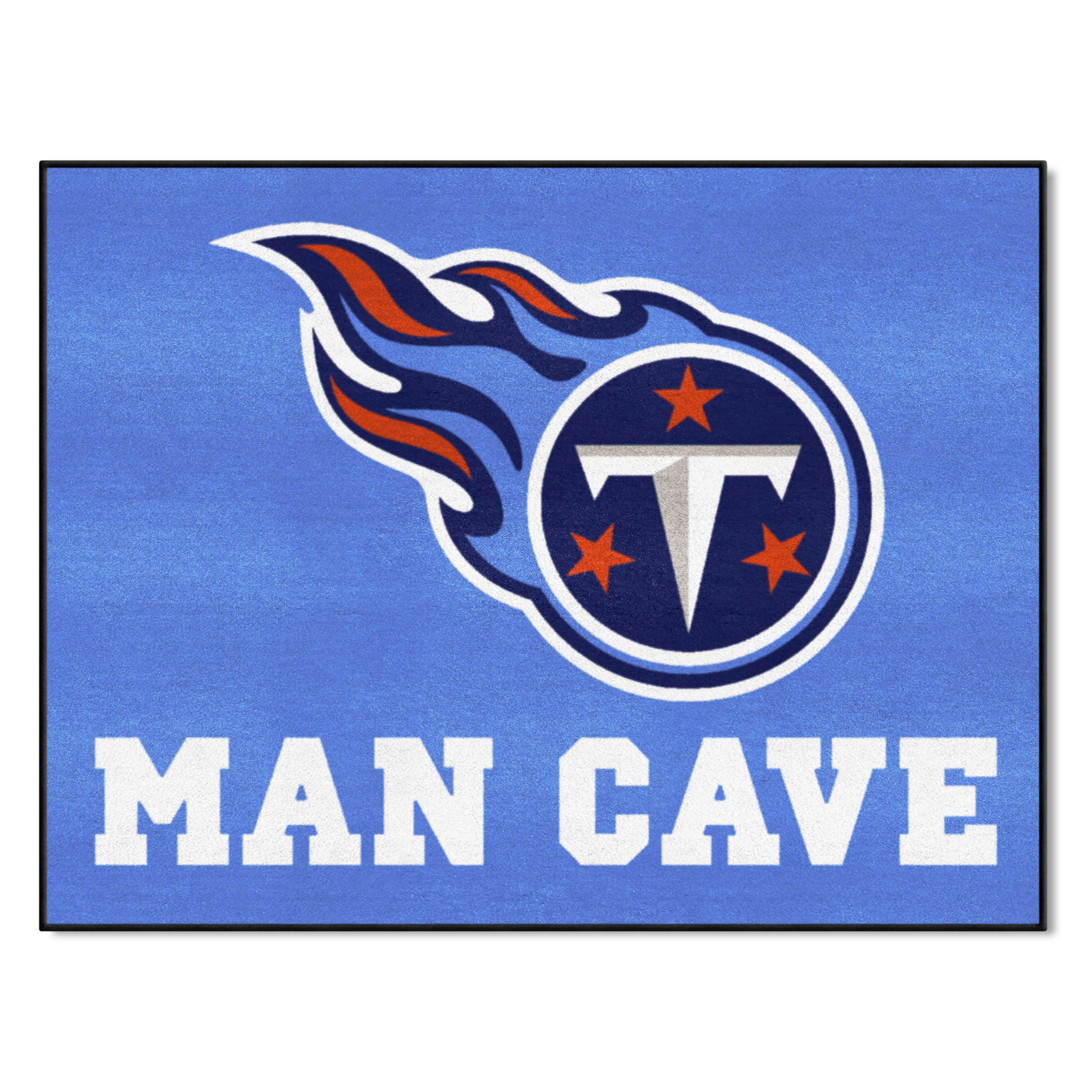 Tennessee Titans Man Cave All-Star Rug - 34 in. x 42.5 in.