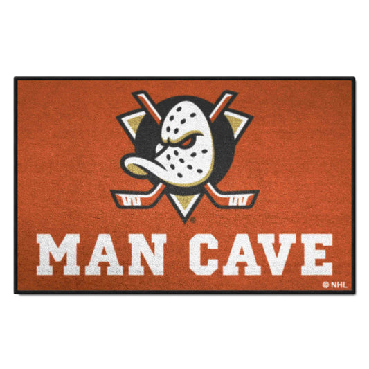 Anaheim Ducks Man Cave Starter Mat Accent Rug - 19in. x 30in.