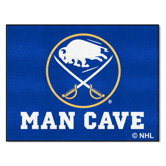 Buffalo Sabres Man Cave All-Star Rug - 34 in. x 42.5 in. - Buffalo Sabres