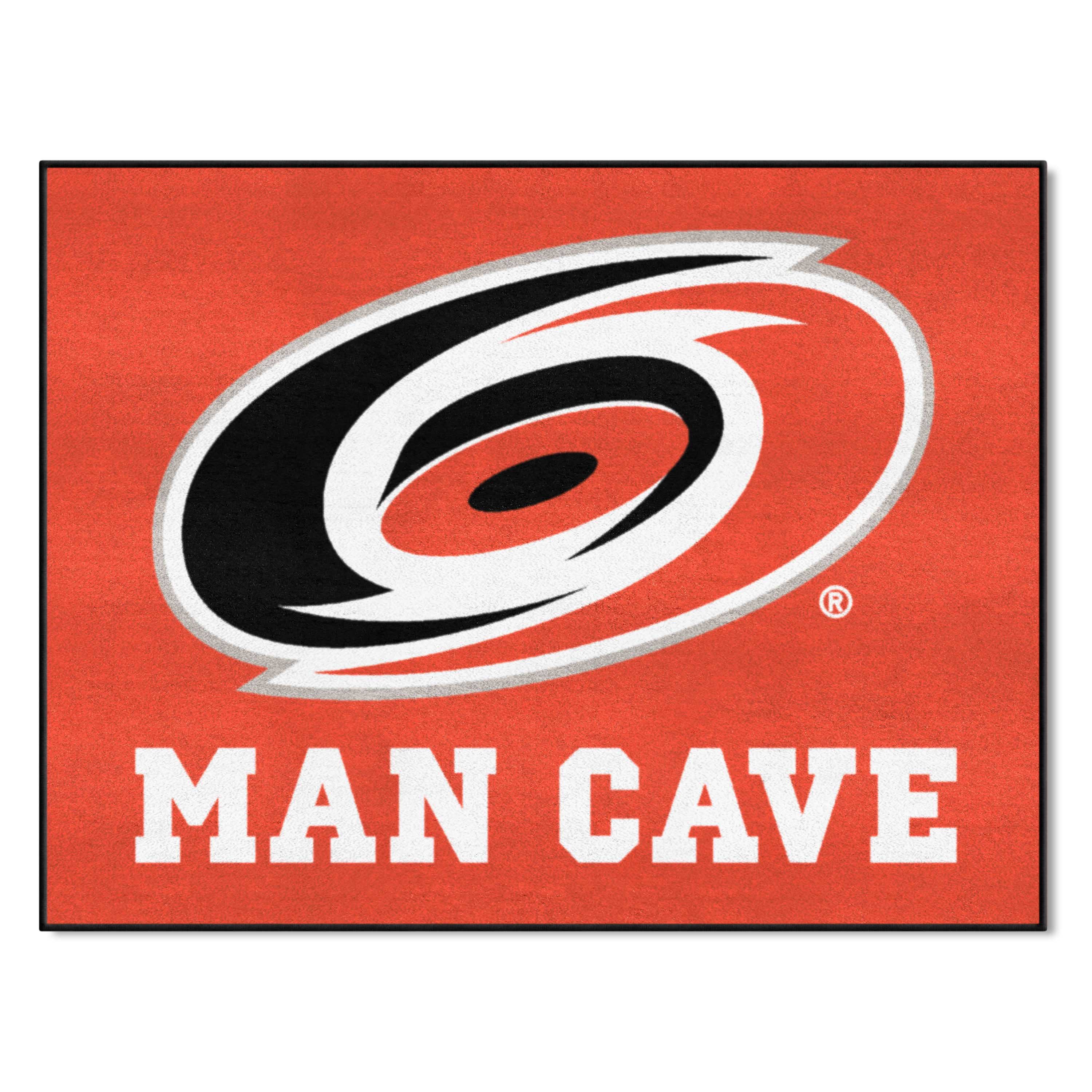 Carolina Hurricanes Man Cave All-Star Rug - 34 in. x 42.5 in.