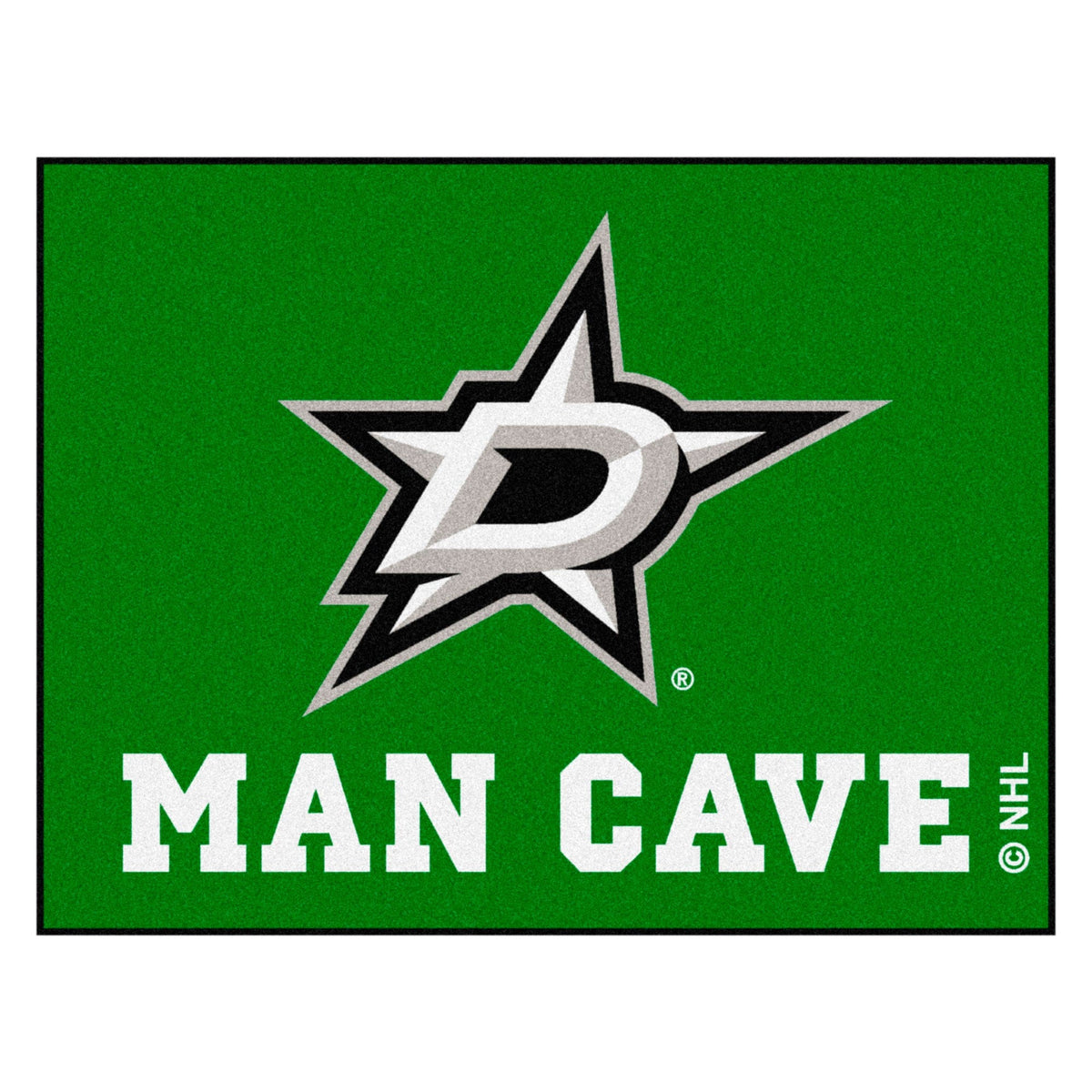 Dallas Stars Man Cave All-Star Rug - 34 in. x 42.5 in. - Dallas Stars