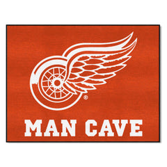 Detroit Red Wings Man Cave All-Star Rug - 34 in. x 42.5 in.