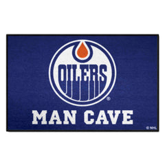 Edmonton Oilers Oilers Man Cave Starter Mat Accent Rug - 19in. x 30in.