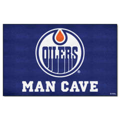 Edmonton Oilers Oilers Man Cave Ulti-Mat Rug - 5ft. x 8ft.