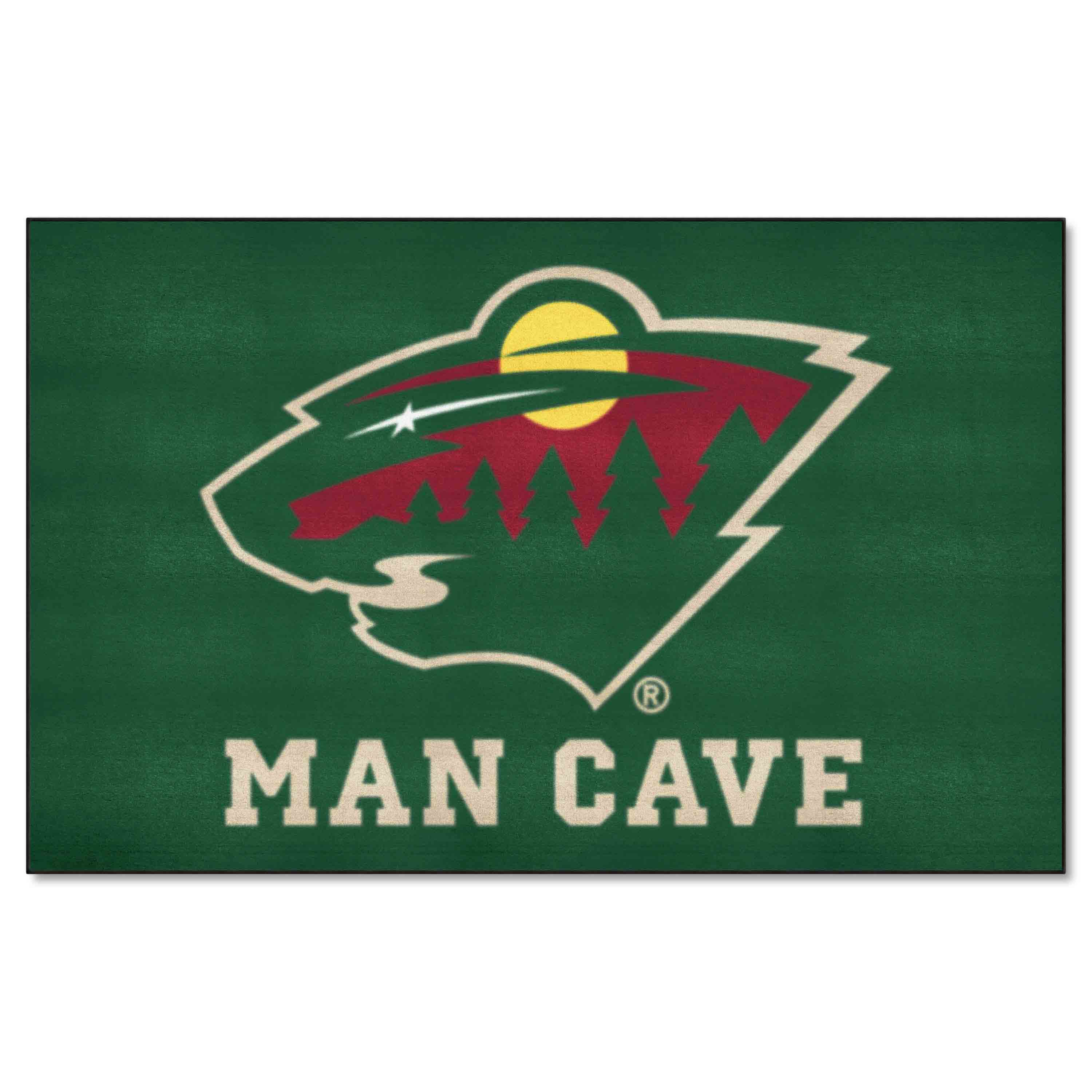 Minnesota Wild Man Cave Ulti-Mat Rug - 5ft. x 8ft.