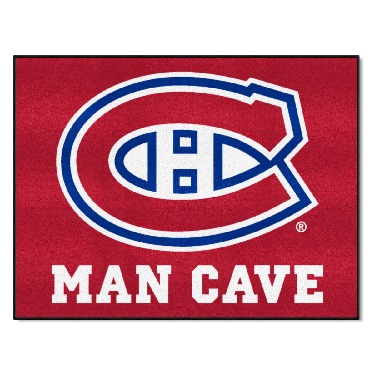 Montreal Canadiens Man Cave All-Star Rug - 34 in. x 42.5 in.