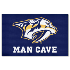 Nashville Predators Man Cave Ulti-Mat Rug - 5ft. x 8ft.