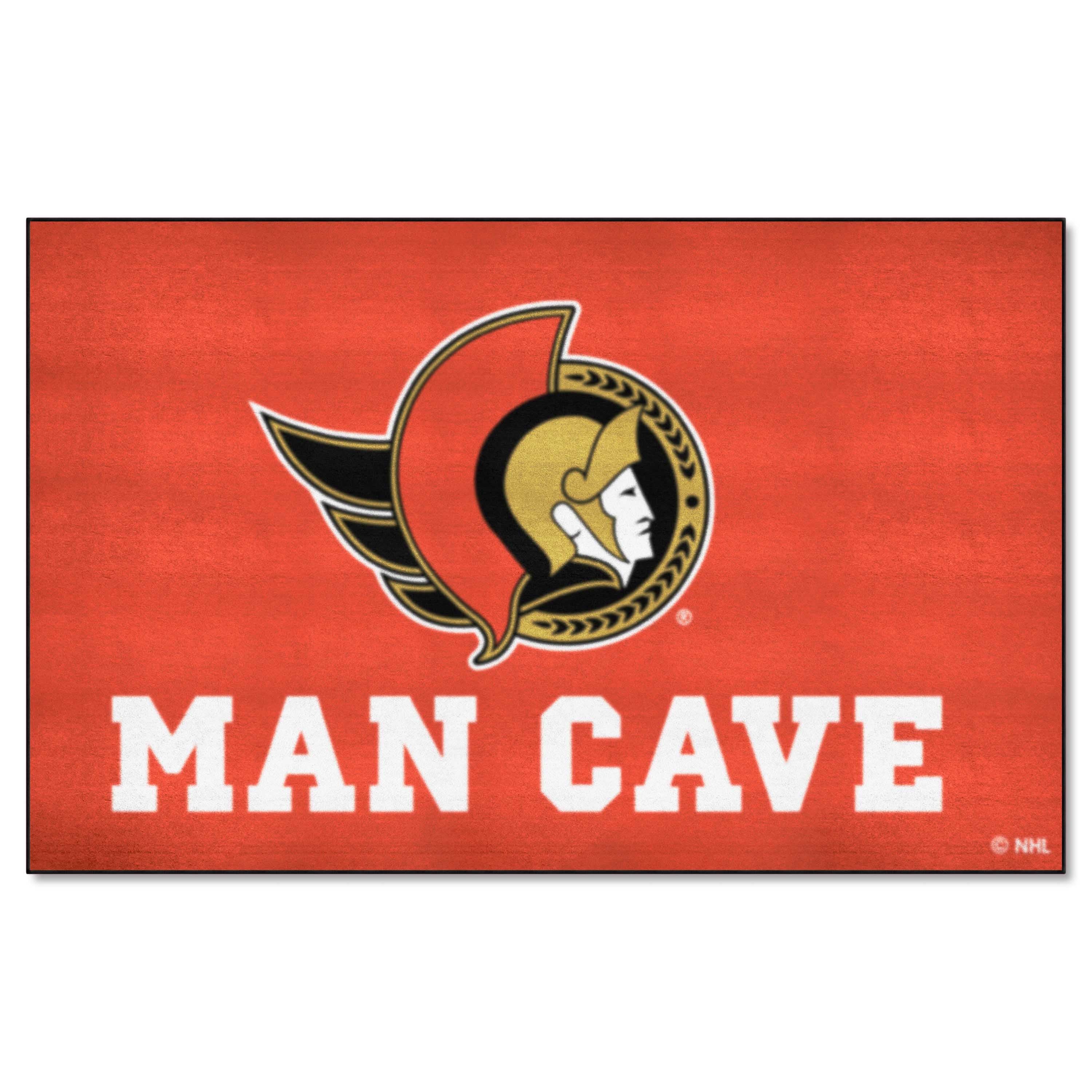 Ottawa Senators Man Cave Ulti-Mat Rug - 5ft. x 8ft.