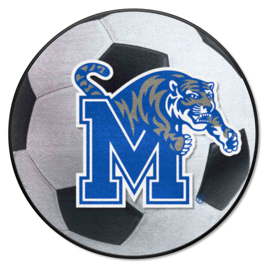 Memphis Tigers Soccer Ball Rug - 27in. Diameter