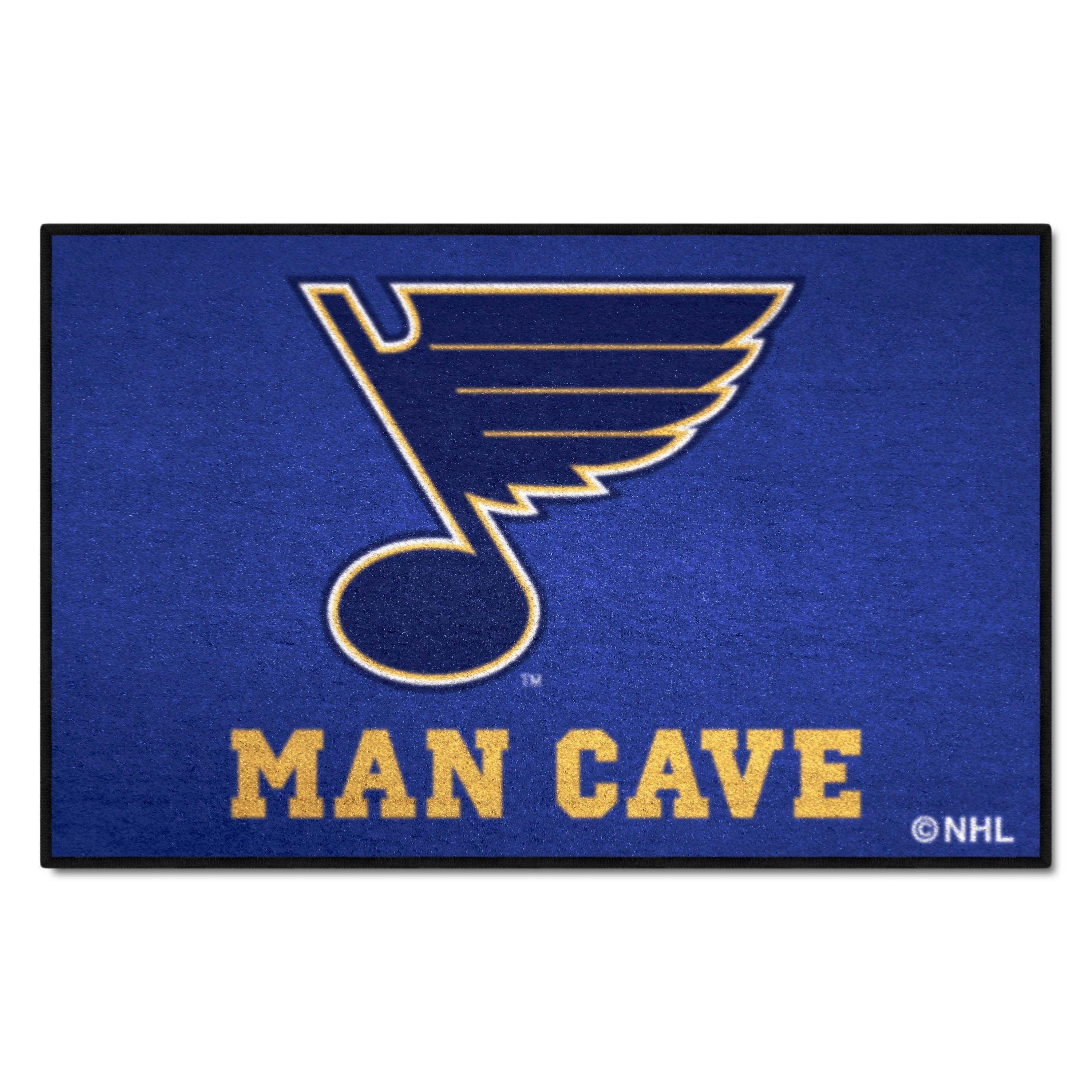 St. Louis Blues Man Cave Starter Mat Accent Rug - 19in. x 30in.