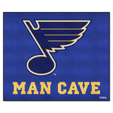 St. Louis Blues Man Cave Tailgater Rug - 5ft. x 6ft.