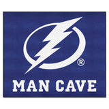 Tampa Bay Lightning Man Cave Tailgater Rug - 5ft. x 6ft.