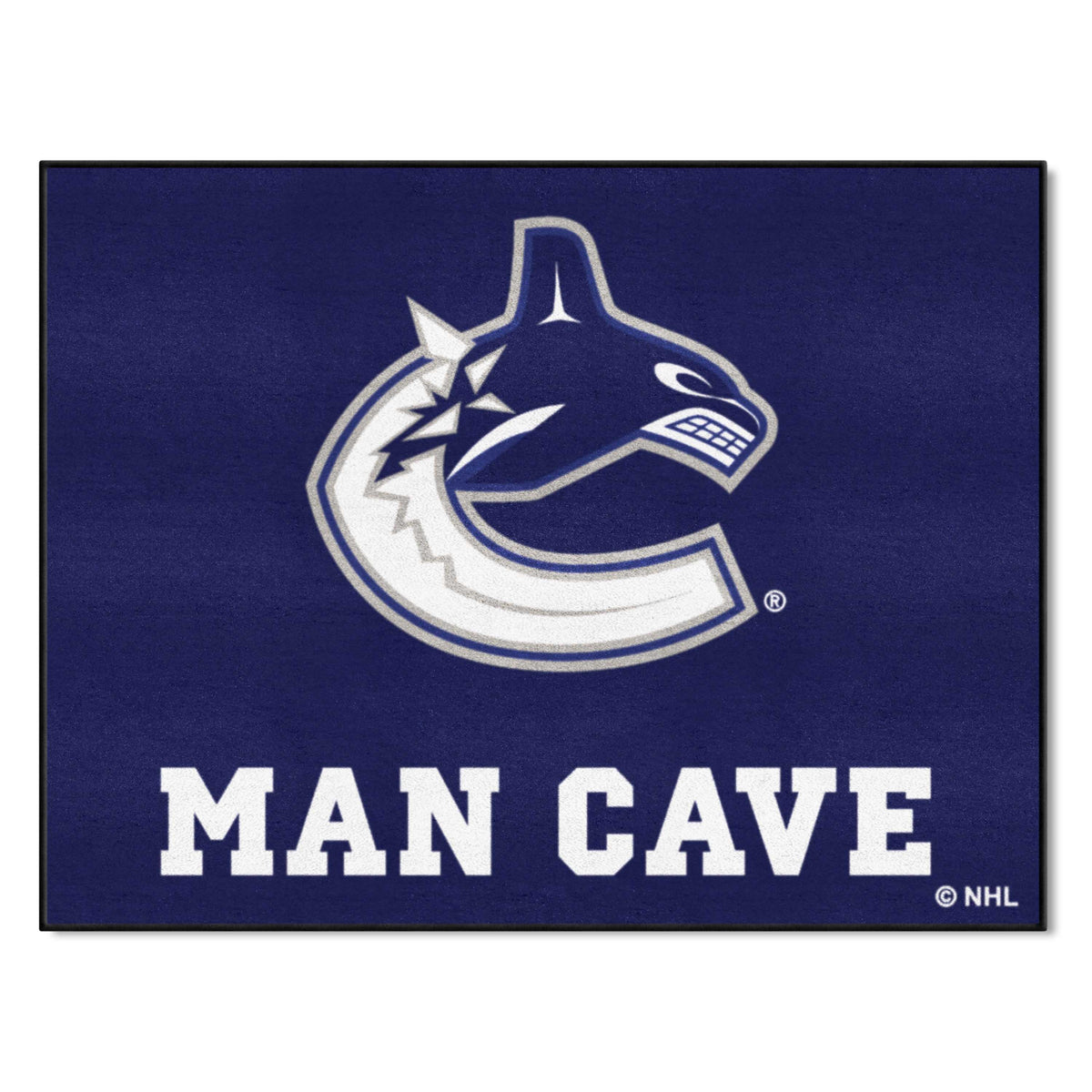 Vancouver Canucks Man Cave All-Star Rug - 34 in. x 42.5 in.