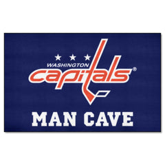 Washington Capitals Man Cave Ulti-Mat Rug - 5ft. x 8ft.