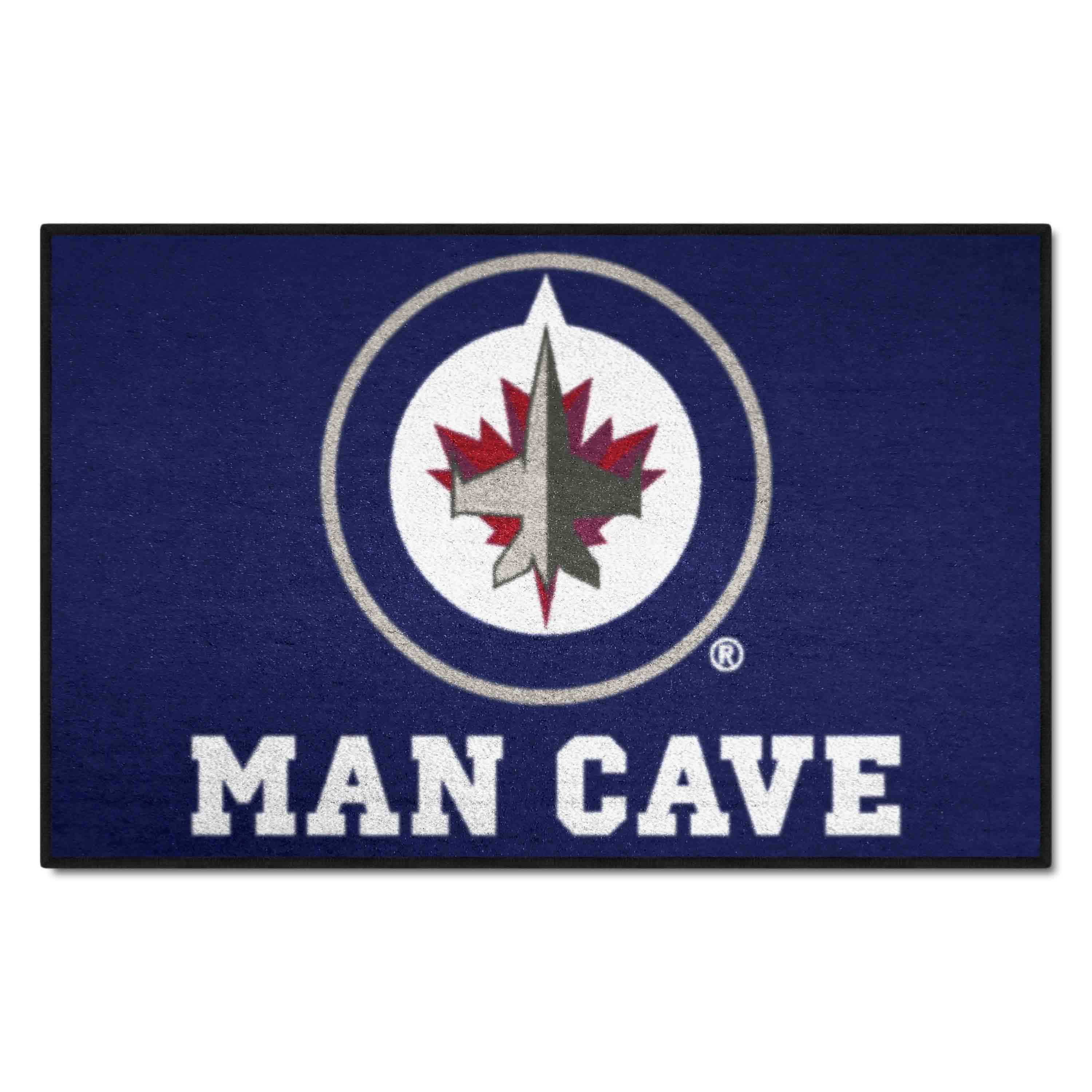 Winnipeg Jets Man Cave Starter Mat Accent Rug - 19in. x 30in.