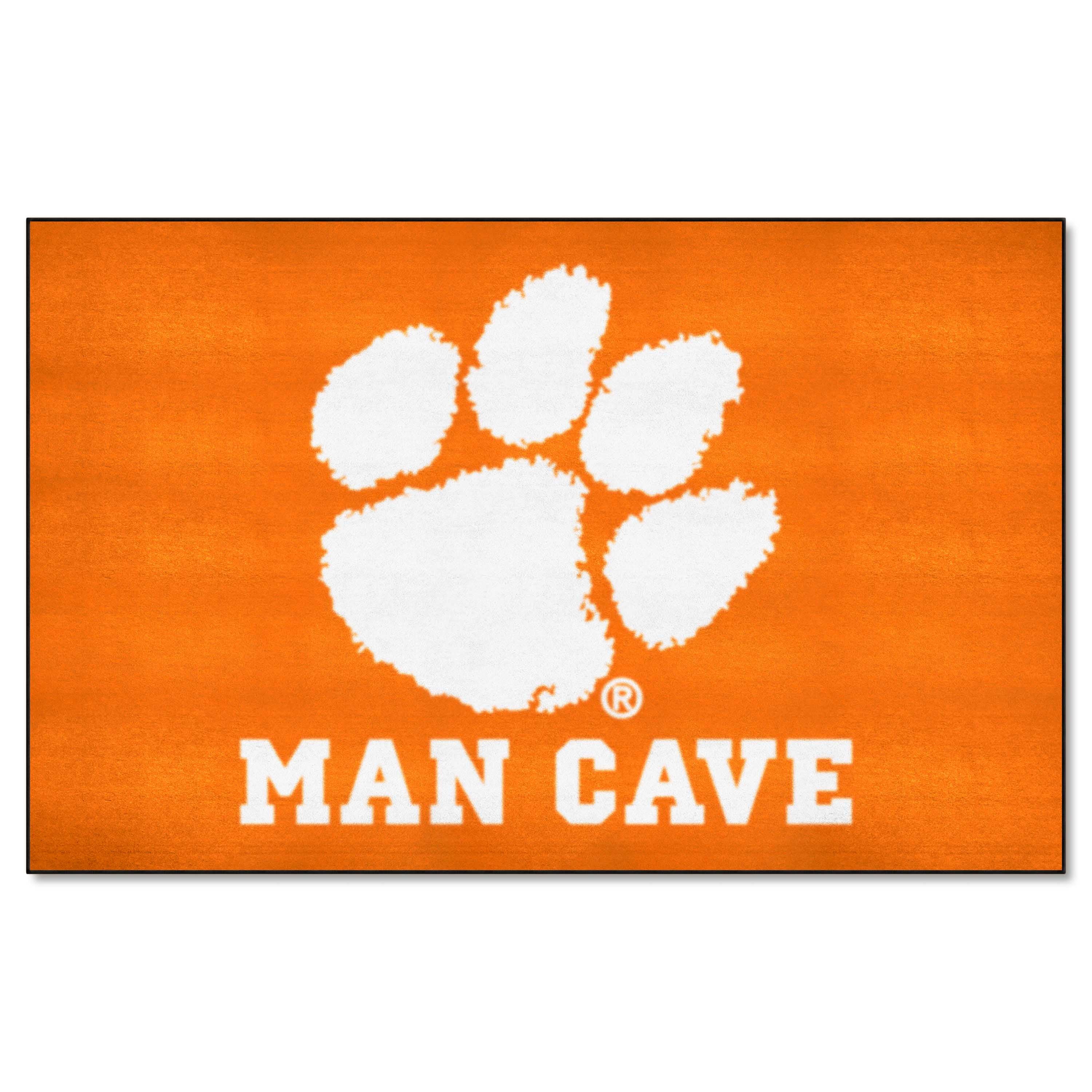 Clemson Tigers Man Cave Ulti-Mat Rug - 5ft. x 8ft.