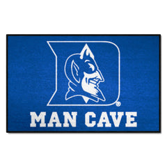 Duke Blue Devils Man Cave Starter Mat Accent Rug - 19in. x 30in., Devil Logo