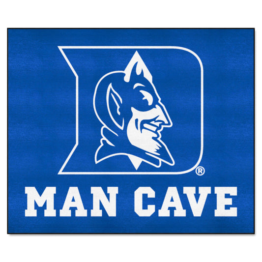 Duke Blue Devils Man Cave Tailgater Rug - 5ft. x 6ft., Devil Logo - Duke