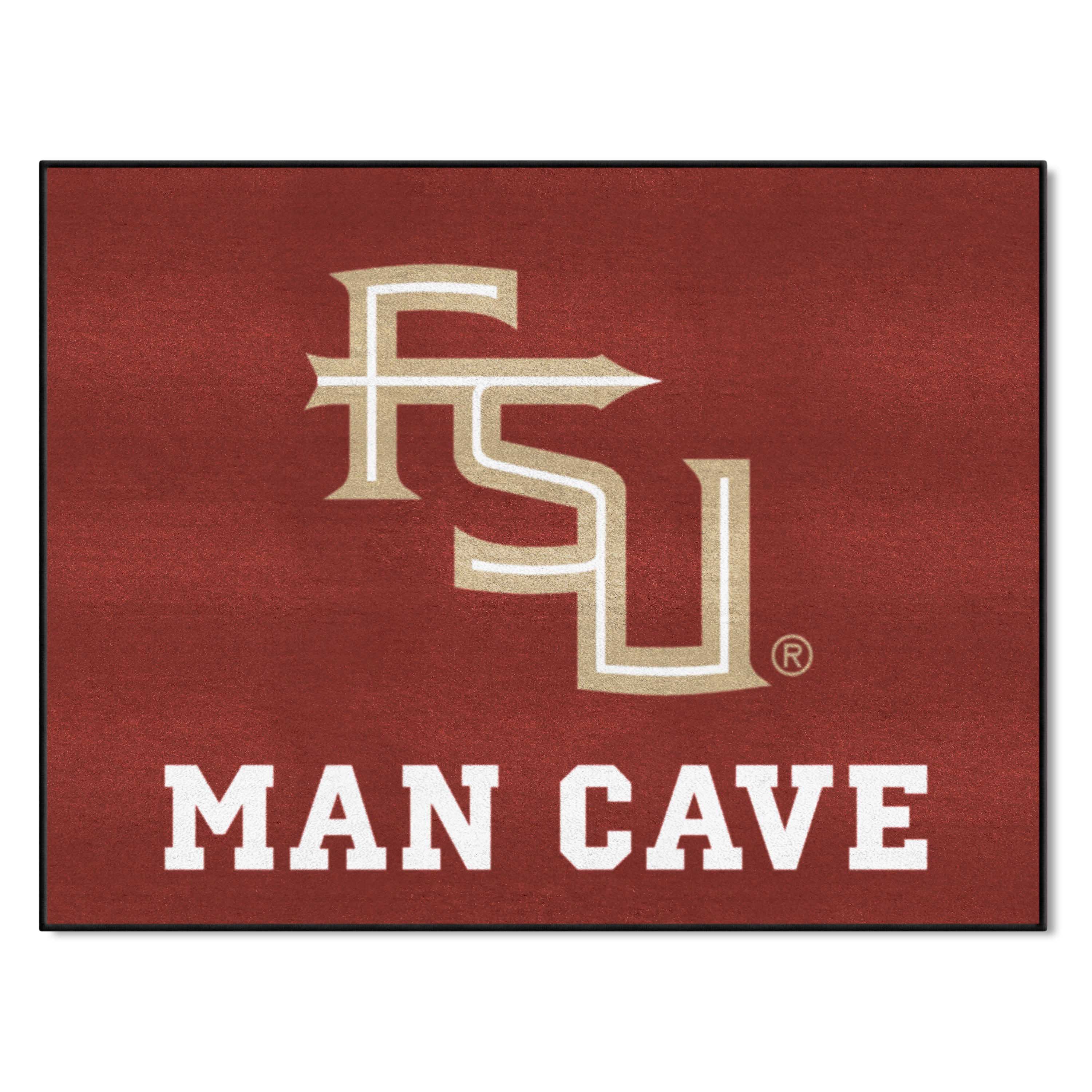 Florida State Seminoles Man Cave All-Star Rug - 34 in. x 42.5 in.