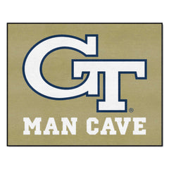 Georgia Tech Yellow Jackets Man Cave All-Star Rug - 34 in. x 42.5 in., GT