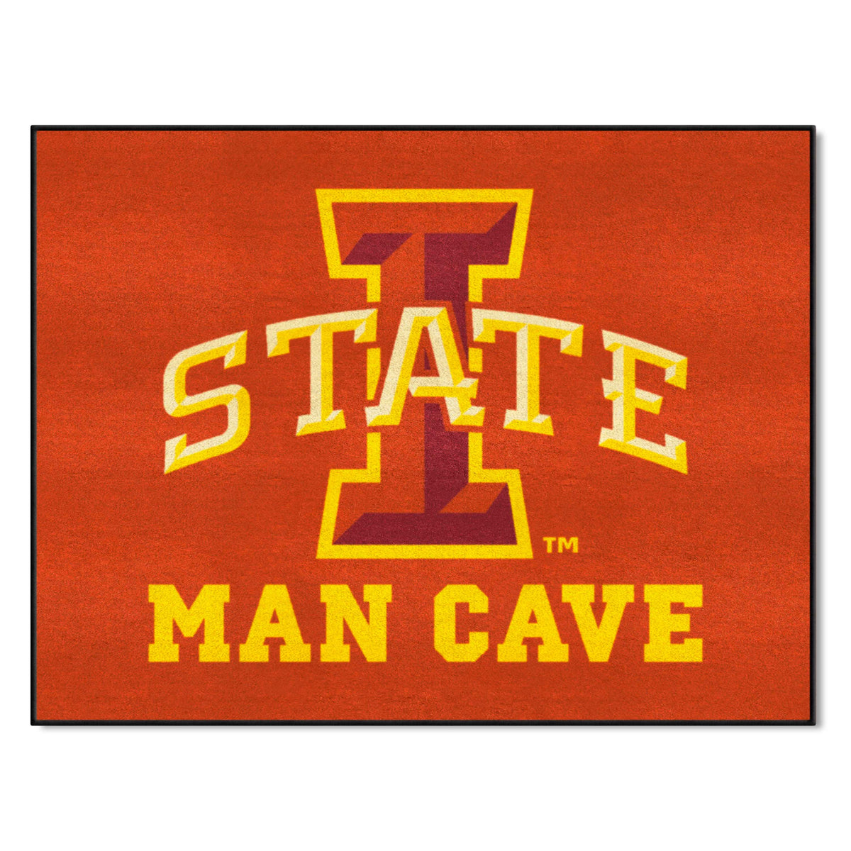 Iowa State Cyclones Man Cave All-Star Rug - 34 in. x 42.5 in.