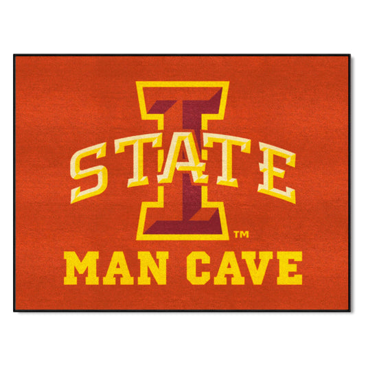 Iowa State Cyclones Man Cave All-Star Rug - 34 in. x 42.5 in.