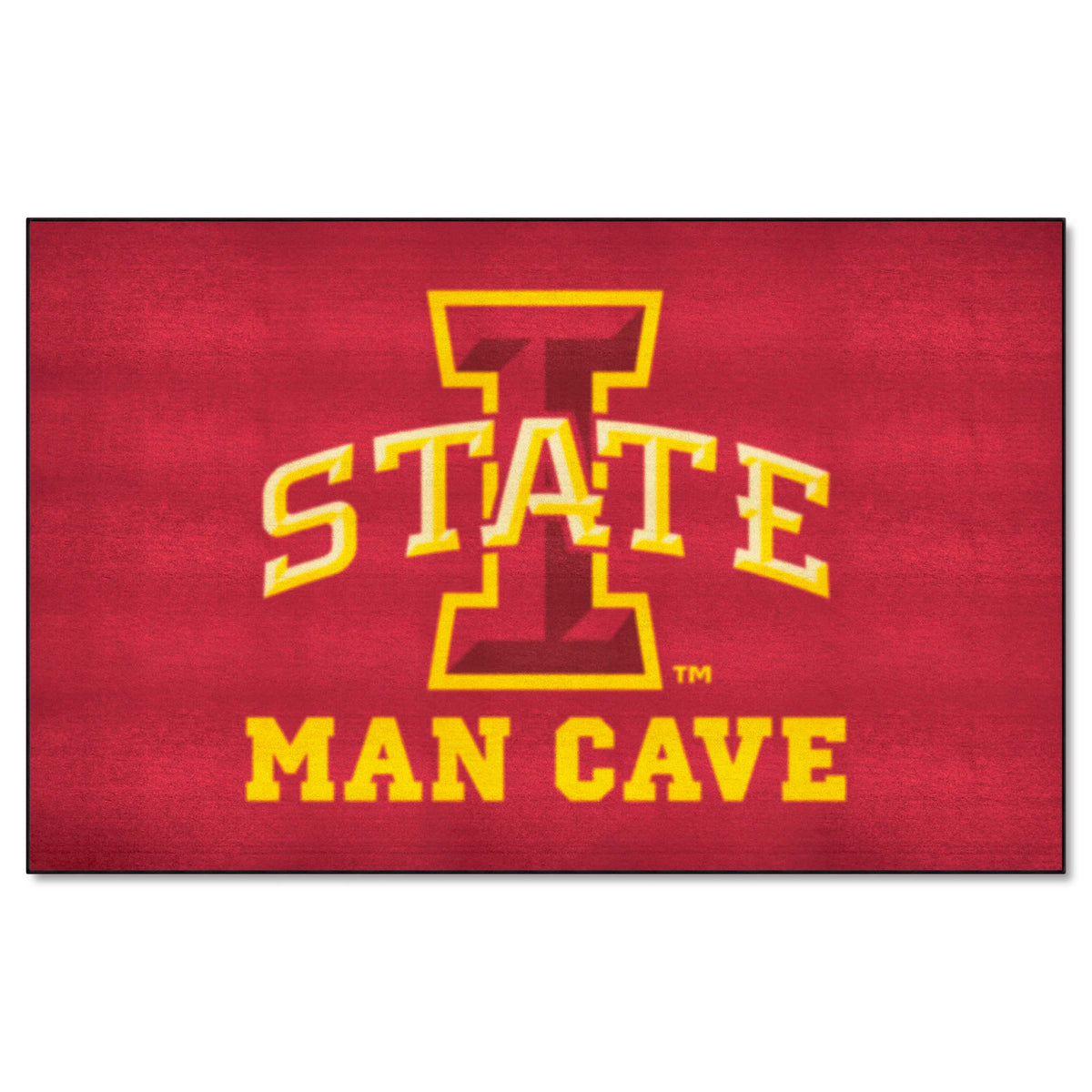 Iowa State Cyclones Man Cave Ulti-Mat Rug - 5ft. x 8ft.