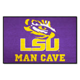 LSU Tigers Man Cave Starter Mat Accent Rug - 19in. x 30in.