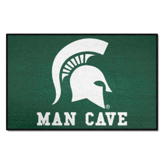 Michigan State Spartans Man Cave Starter Mat Accent Rug - 19in. x 30in. - Michigan State