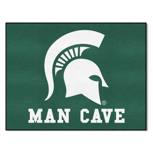 Michigan State Spartans Man Cave All-Star Rug - 34 in. x 42.5 in. - Michigan State