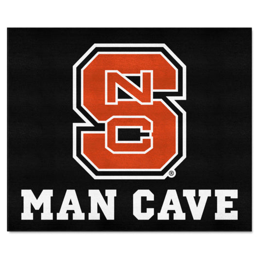 NC State Wolfpack Man Cave Tailgater Rug - 5ft. x 6ft., NSC Logo - NC State