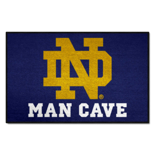 Notre Dame Fighting Irish Man Cave Starter Mat Accent Rug - 19in. x 30in.