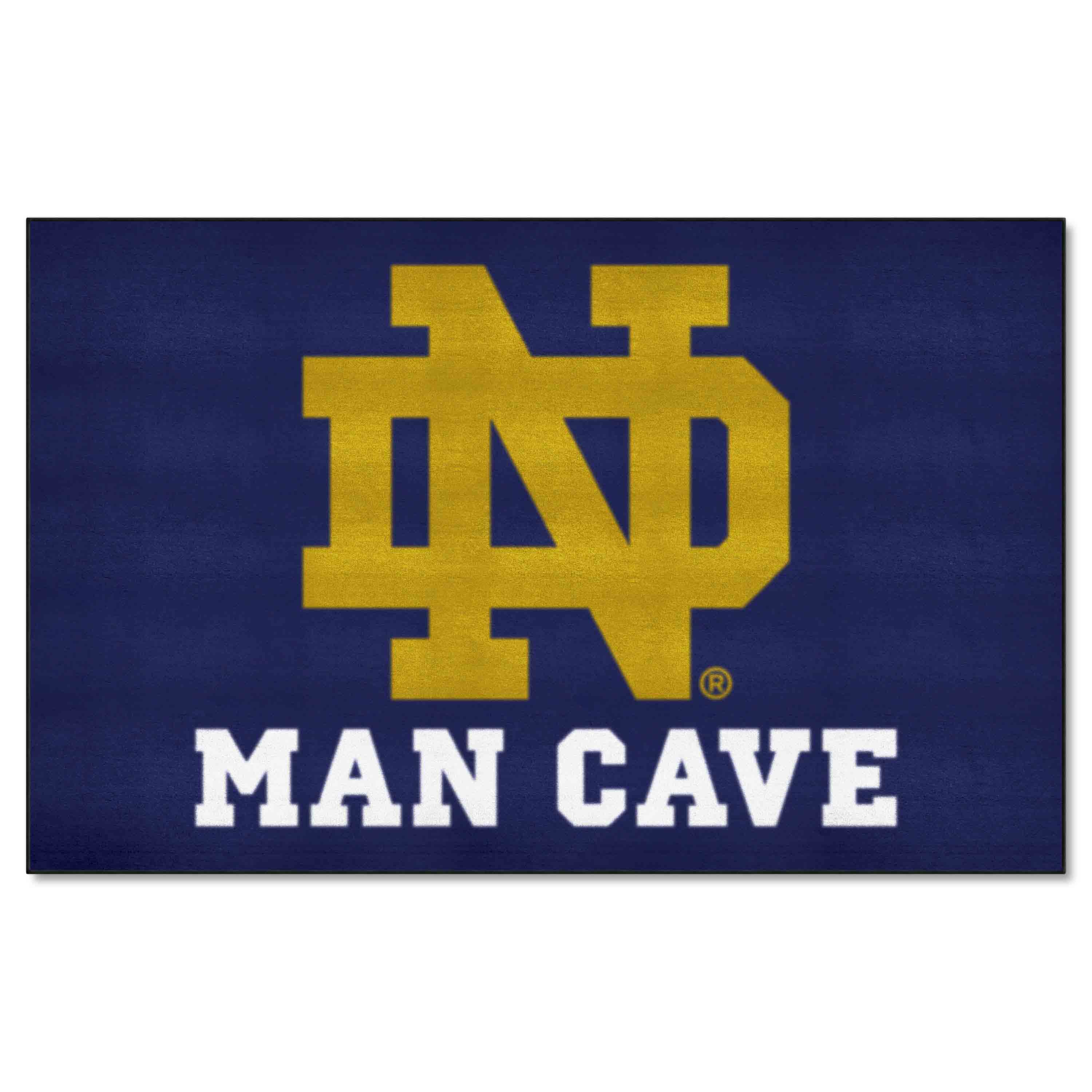 Notre Dame Fighting Irish Man Cave Ulti-Mat Rug - 5ft. x 8ft.