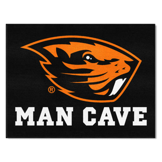 Oregon State Beavers Man Cave All-Star Rug - 34 in. x 42.5 in.