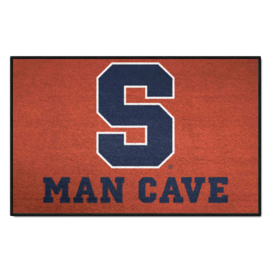 Syracuse Orange Man Cave Starter Mat Accent Rug - 19in. x 30in.