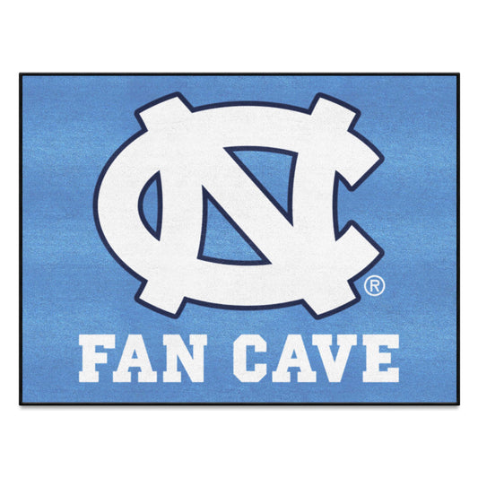 North Carolina Tar Heels Man Cave All-Star Rug - 34 in. x 42.5 in.