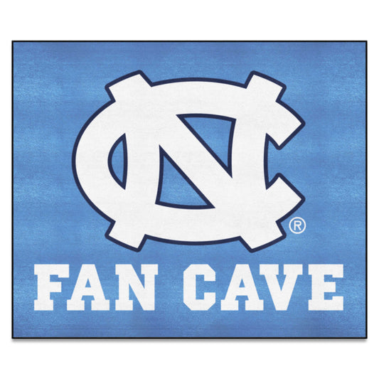 North Carolina Tar Heels Man Cave Tailgater Rug - 5ft. x 6ft.