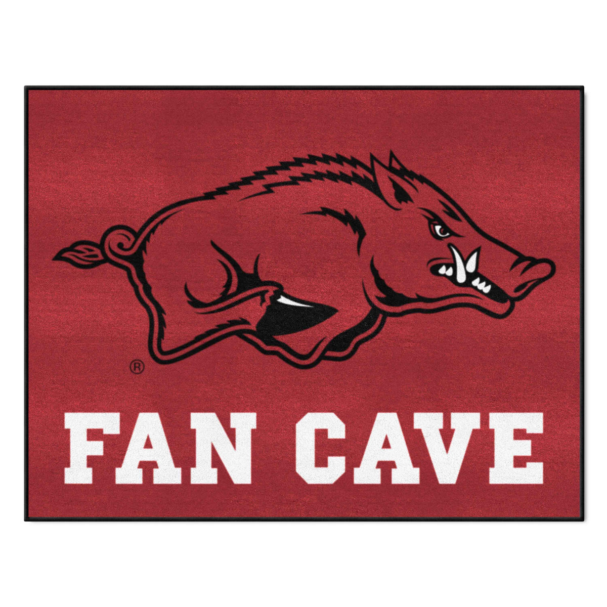 Arkansas Razorbacks Man Cave All-Star Rug - 34 in. x 42.5 in.