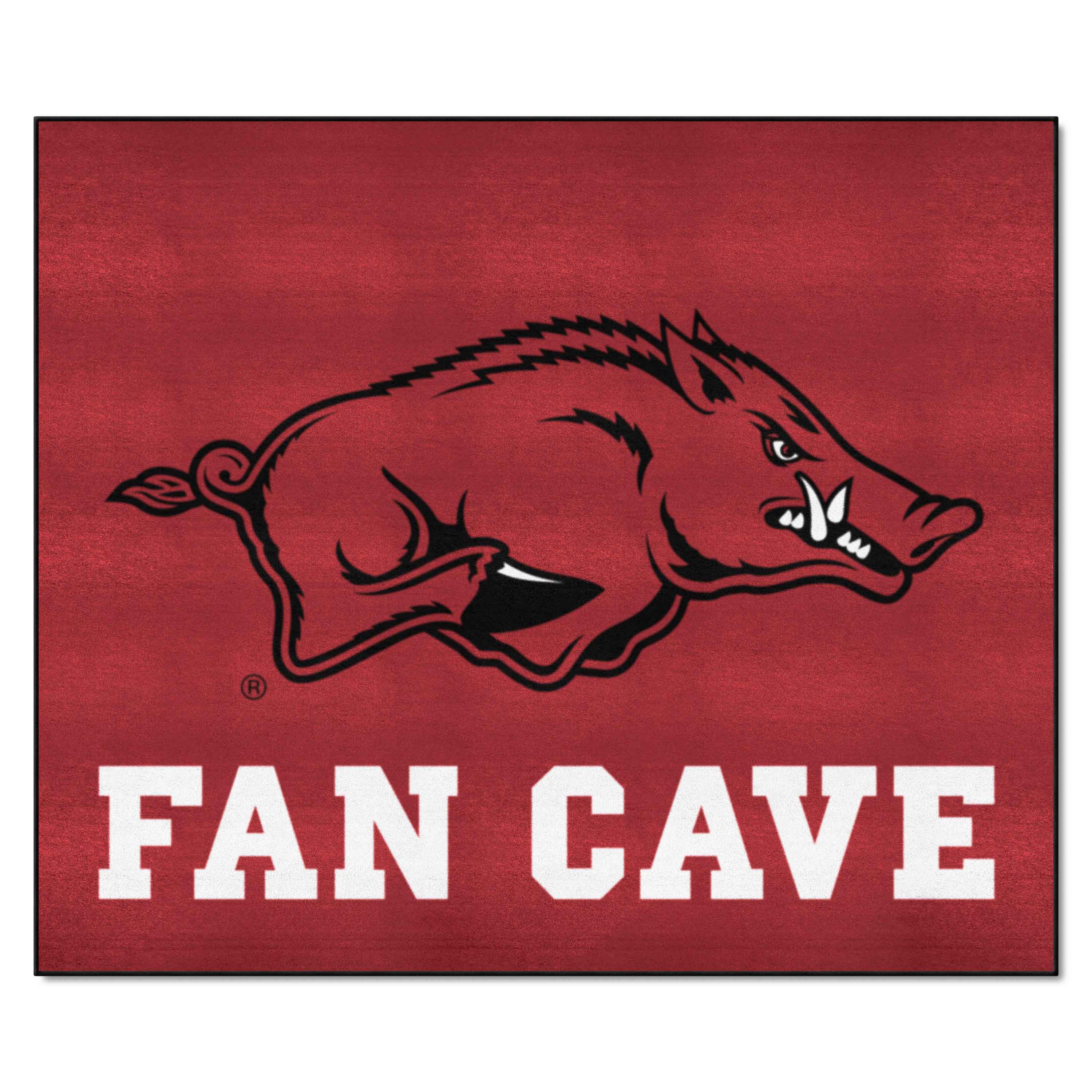 Arkansas Razorbacks Man Cave Tailgater Rug - 5ft. x 6ft.