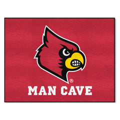 Louisville Cardinals Man Cave All-Star Rug - 34 in. x 42.5 in.